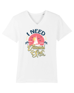 Vitamin Sea Tricou mânecă scurtă guler V Bărbat Presenter