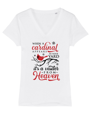 Cardinal Full Xmas White