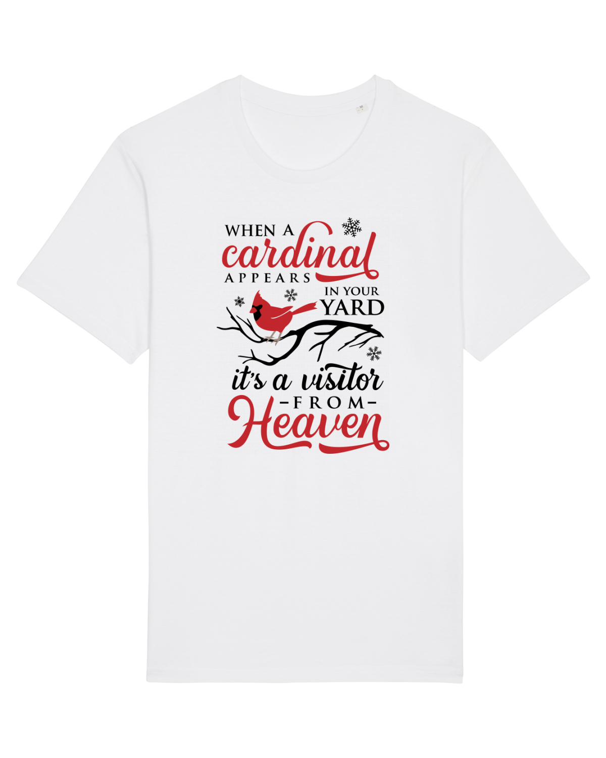Tricou mânecă scurtă Unisex Rocker White