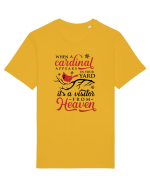 Cardinal Full Xmas Tricou mânecă scurtă Unisex Rocker