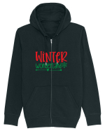 Winter Wonderland Colored Hanorac cu fermoar Unisex Connector