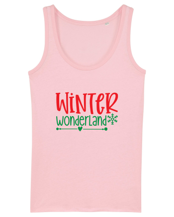 Winter Wonderland Colored Cotton Pink