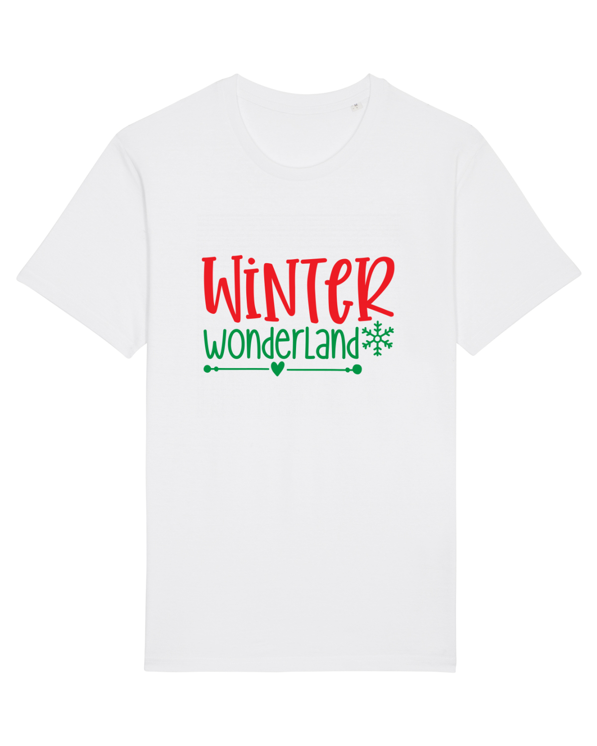 Tricou mânecă scurtă Unisex Rocker White