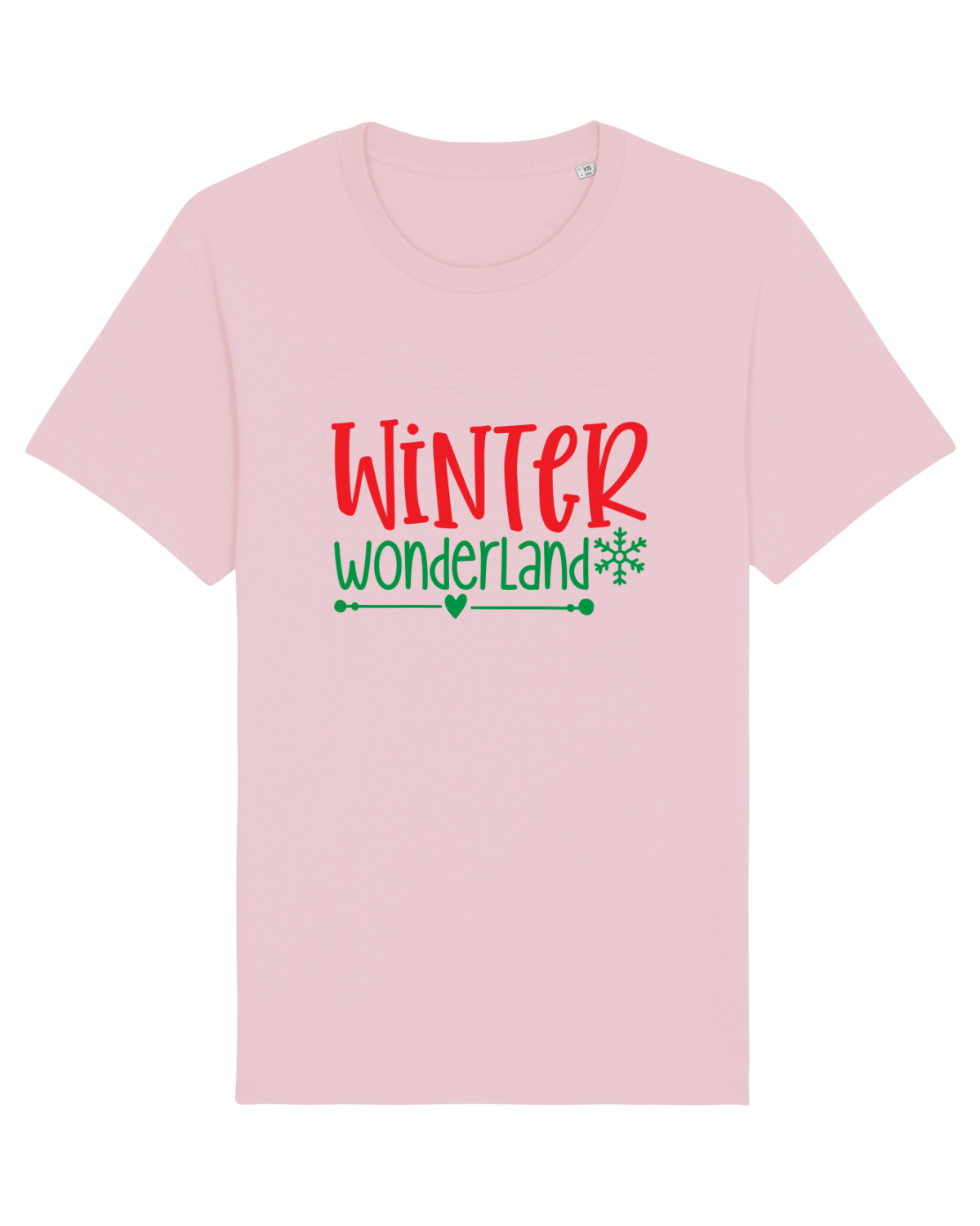 Tricou mânecă scurtă Unisex Rocker Cotton Pink