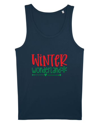 Winter Wonderland Colored Navy