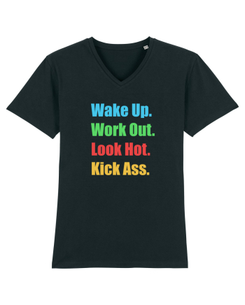 Wake Up. Work Out. Look Hot. Kick Ass Black