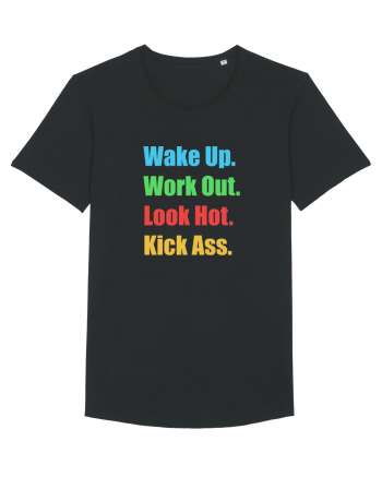 Wake Up. Work Out. Look Hot. Kick Ass Black