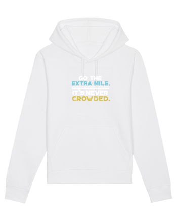 Go the extra mile White