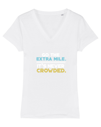 Go the extra mile White