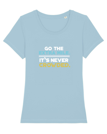 Go the extra mile Sky Blue