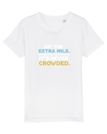 Go the extra mile White