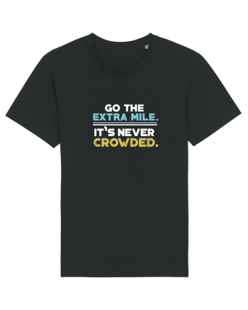 Go the extra mile Black