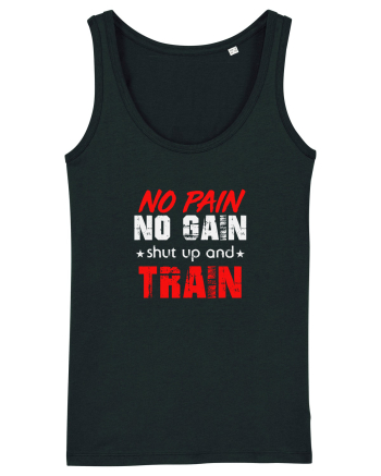 No pain no gain Black