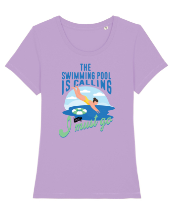 The Swimming Pool is calling Lavender Dawn