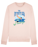 The Swimming Pool is calling Bluză mânecă lungă Unisex Rise