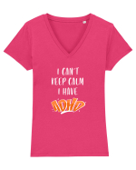 ADHD Tricou mânecă scurtă guler V Damă Evoker