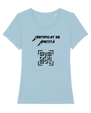Certificat de Ametita Sky Blue
