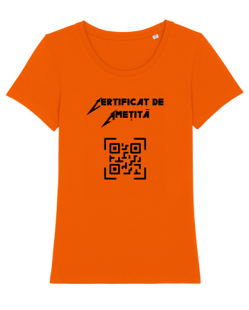 Certificat de Ametita Bright Orange