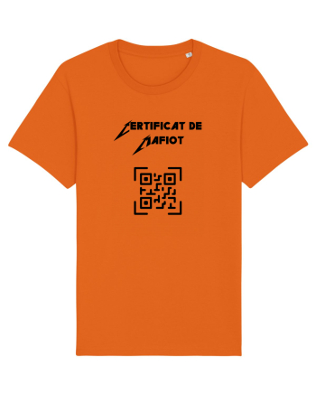 Certificat de Mafiot Bright Orange