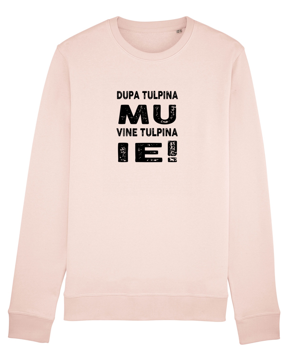 Bluză mânecă lungă Unisex Rise Candy Pink