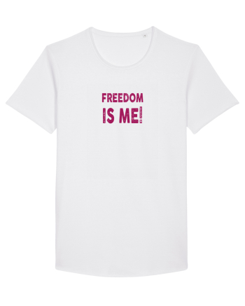 Freedom is Me White