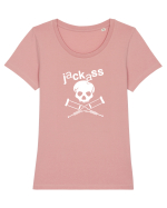 Jackass Tricou mânecă scurtă guler larg fitted Damă Expresser
