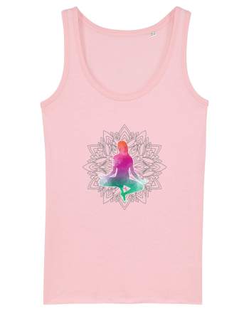 Yoga Lotus Colorat Cotton Pink