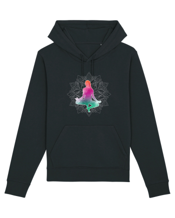Yoga Lotus Colorat Black