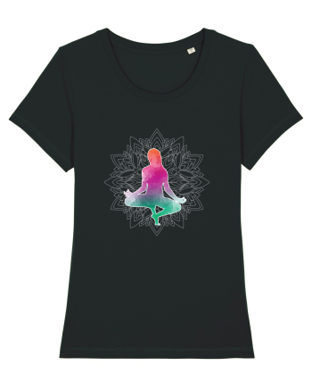 Yoga Lotus Colorat Black