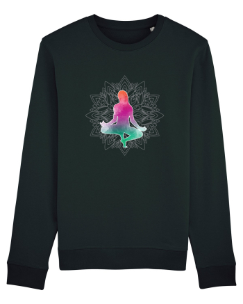 Yoga Lotus Colorat Black