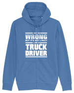 TRUCK DRIVER Hanorac cu fermoar Unisex Connector