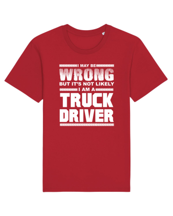 TRUCK DRIVER Red