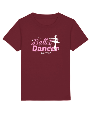 Ballet dancer Burgundy