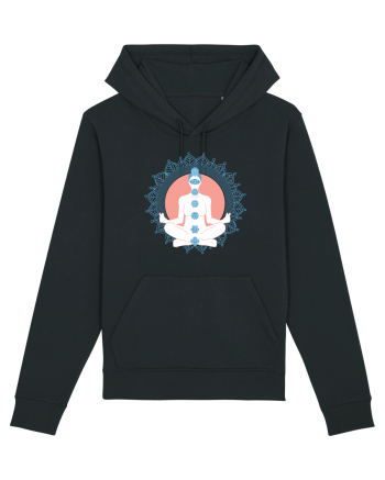 Yoga Lotus Albastru Chakra Black