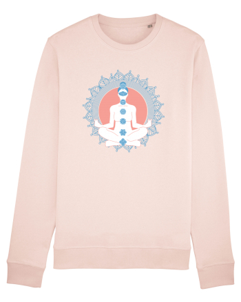 Yoga Lotus Albastru Chakra Candy Pink