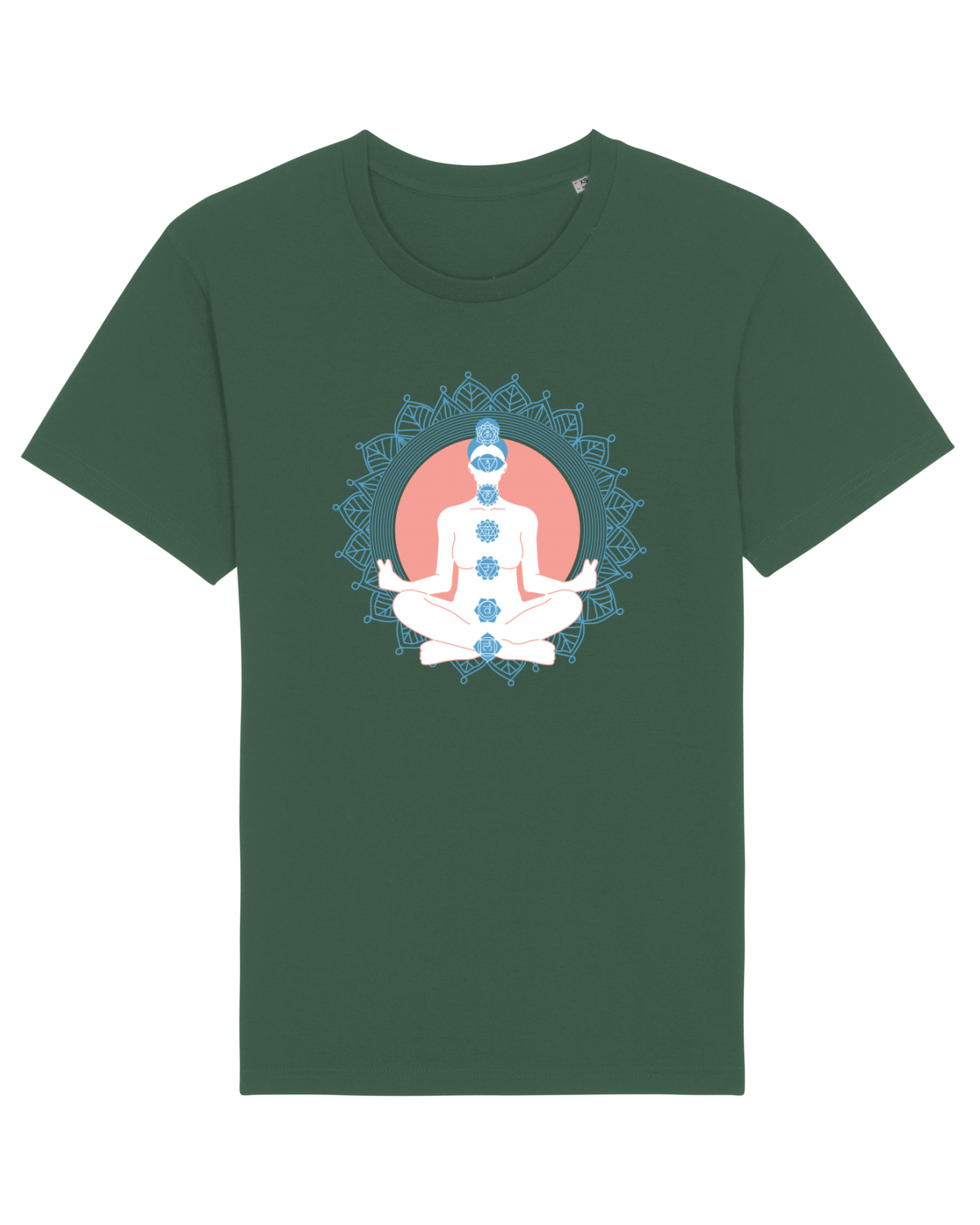 Tricou mânecă scurtă Unisex Rocker Bottle Green