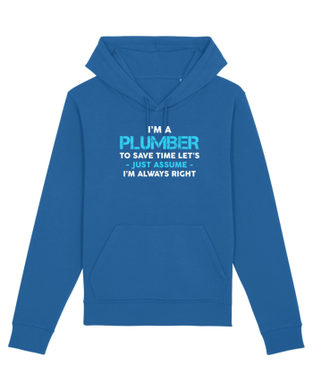 PLUMBER Royal Blue