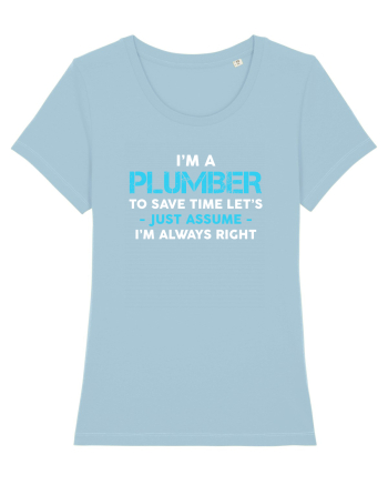 PLUMBER Sky Blue