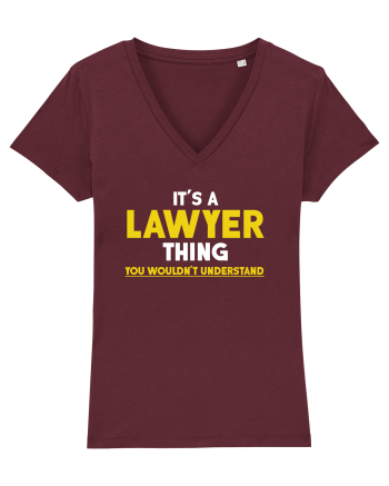 LAWYER Burgundy