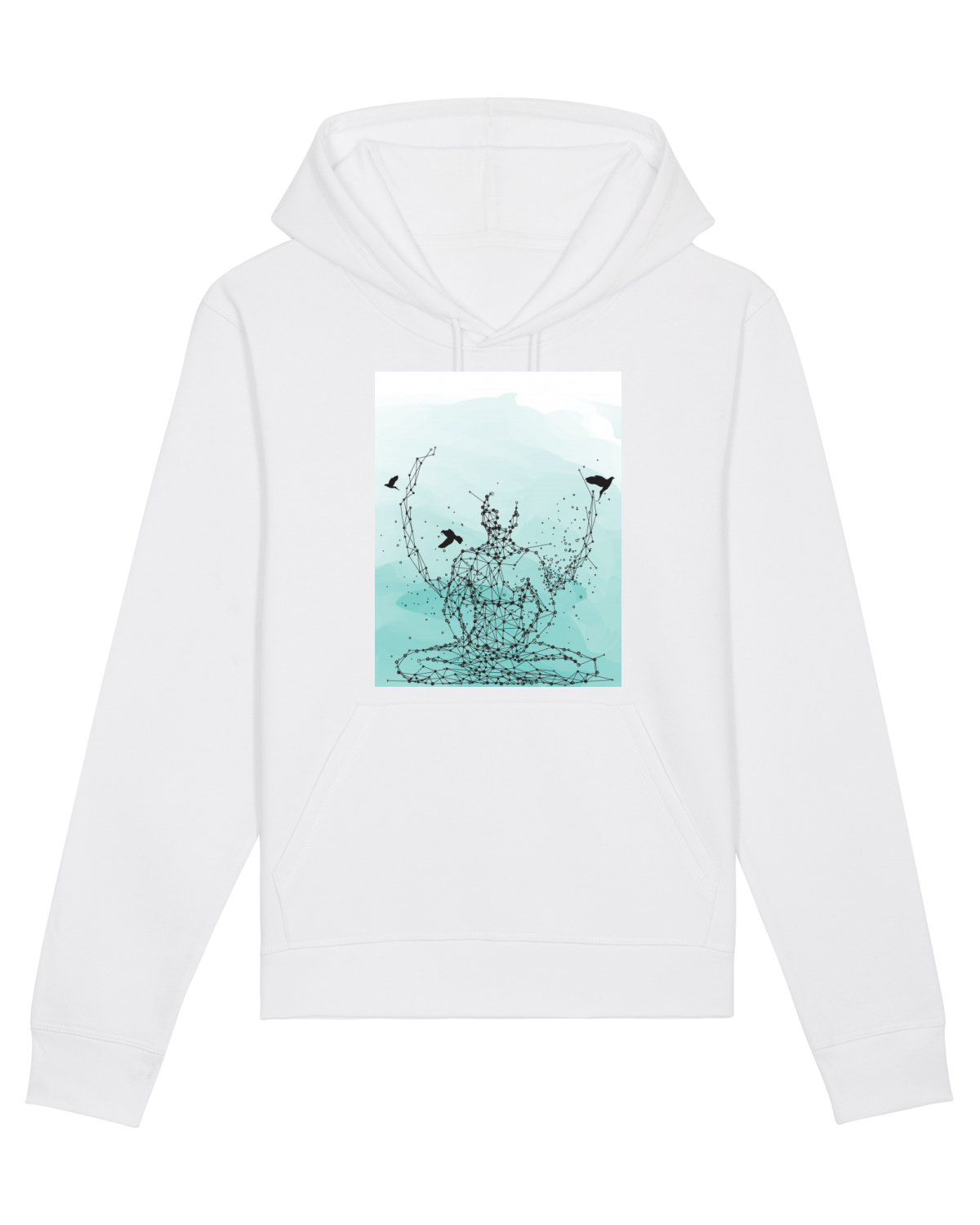 Hanorac Unisex Drummer White