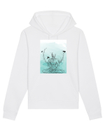 Yoga Lotus Abstract Hanorac Unisex Drummer