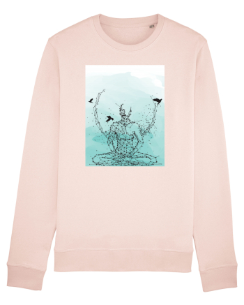 Yoga Lotus Abstract Candy Pink