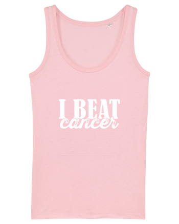 I Beat cancer Cotton Pink