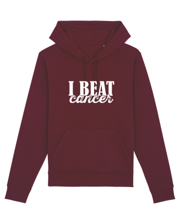 I Beat cancer Burgundy