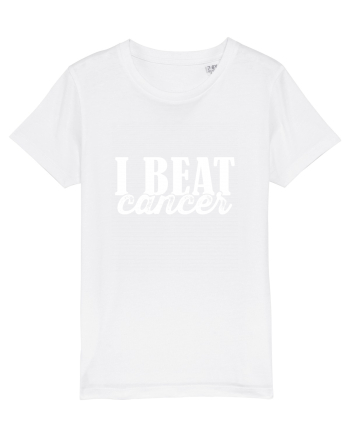I Beat cancer White