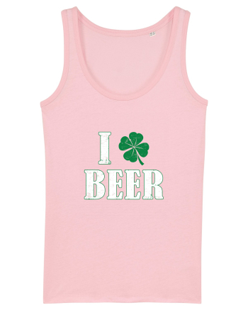 I love beer Cotton Pink
