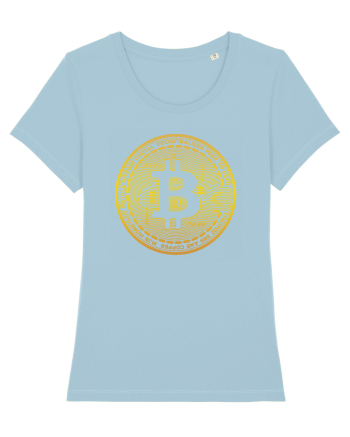Bitcoin Sky Blue