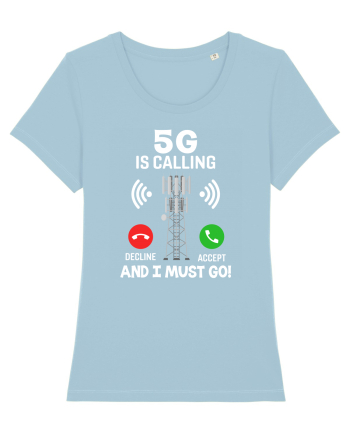5G Is Calling Sky Blue