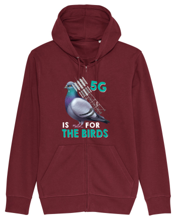 5G Is For The Birds Burgundy