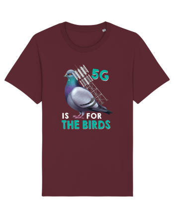 5G Is For The Birds Burgundy